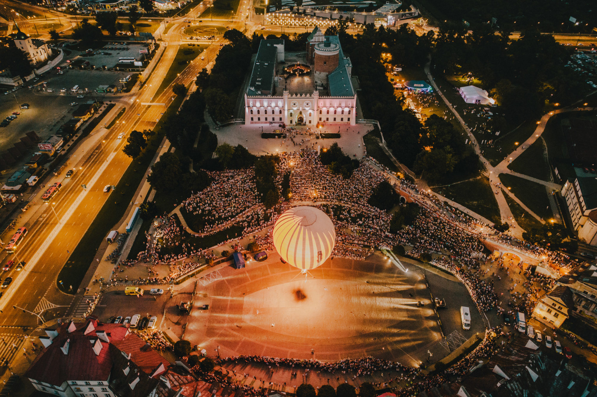 Zamek Lubelski z drona